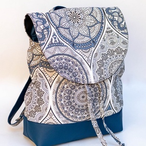 Mandalás hátizsák - táska & tok - hátizsák - hátizsák - Meska.hu
