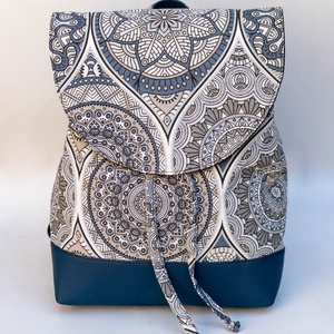 Mandalás hátizsák - táska & tok - hátizsák - hátizsák - Meska.hu