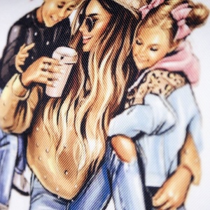 Babarózsaszín anyukás hátizsák - táska & tok - hátizsák - hátizsák - Meska.hu