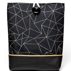 Könyvtok geometrikus mintával, Könyv & Zene, Könyvtok, Varrás, MESKA