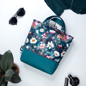 Margarétás, kis méretű hátizsák - Meska.hu