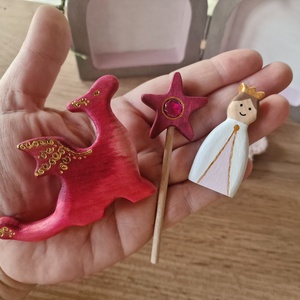 Hercegnő a várban Minivilág  - játék & sport - készségfejlesztő és logikai játék - montessori szivárvány, waldorf játékok - Meska.hu