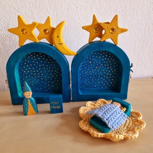Esti Mese Minivilág  - játék & sport - készségfejlesztő és logikai játék - montessori szivárvány, waldorf játékok - Meska.hu