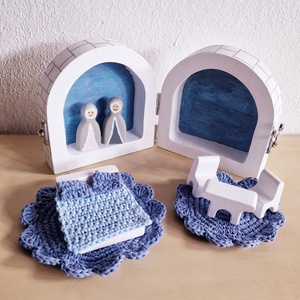 Iglu Minivilág  - játék & sport - készségfejlesztő és logikai játék - montessori szivárvány, waldorf játékok - Meska.hu