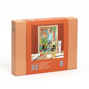 Műterem 22 - Színkeverés, Tigris kreatív készlet - diy (csináld magad) - egységcsomag - Meska.hu