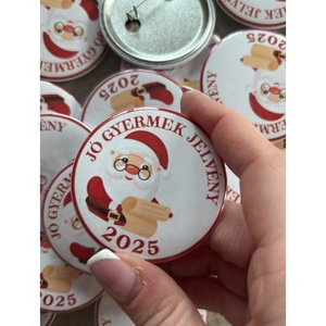 Jó gyermek jelvény -kitűző  - karácsony - mikulás - mikulás ajándékok - Meska.hu