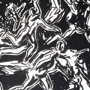 'Hommage á Derain' � Egyedi giclée-nyomat - művészet - grafika & illusztráció - művészi nyomat - Meska.hu