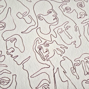 'Szövet' � Egyedi giclée nyomat, Művészet, Grafika & Illusztráció, Művészi nyomat, Fotó, grafika, rajz, illusztráció, MESKA