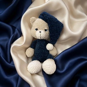 Noah the Bear � kézzel horgolt maci plüss, Játék & Sport, Plüssállat & Játékfigura, Maci, Horgolás, MESKA