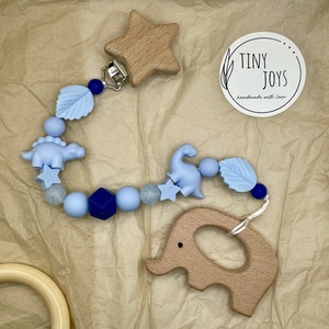 Dínós-Elefántos rágcsalánc, Játék & Sport, 3 éves kor alattiaknak, Rágcsalánc, Gyöngyfűzés, gyöngyhímzés, MESKA