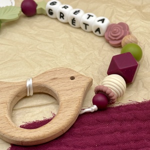 Bogyólugas rágcsalánc  - játék & sport - 3 éves kor alattiaknak - rágcsalánc - Meska.hu