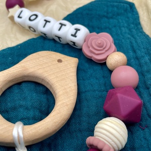 Aranyló homok rágcsalánc , Játék & Sport, 3 éves kor alattiaknak, Rágcsalánc, Gyöngyfűzés, gyöngyhímzés, MESKA