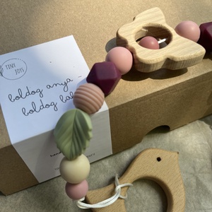 Tavasz Rágcsalánc - baba - mama - baba játékok - cumilánc - Meska.hu