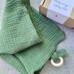 Boldog Anya � Boldog Baba MEDIUM BOX - Erdők zöldje kollekció - baba - mama - babalátogató ajándékcsomag - Meska.hu