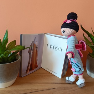 Amigurumi gésa - játék & sport - plüssállat & játékfigura - ember - Meska.hu