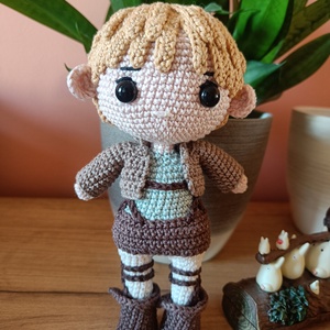 Amigurumi japán animefigura - Attack on titan - játék & sport - plüssállat & játékfigura - ember - Meska.hu