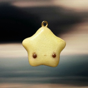 Apró csillag charm, Táska & Tok, Kulcstartó & Táskadísz, Táskadísz, Gyurma, MESKA