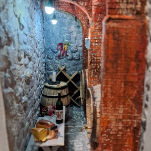 Boros pince - könyvtámasz világítással - otthon & életmód - dekoráció - asztal és polc dekoráció - könyvtámasz - Meska.hu