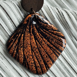 Bronz fülbevaló  - ékszer - fülbevaló - lógó fülbevaló - Meska.hu