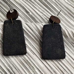 Pink metál fülbevaló  - ékszer - fülbevaló - lógó fülbevaló - Meska.hu