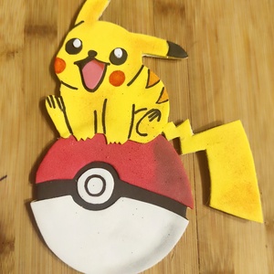 Pikachu dekorgumi figura - Meska.hu
