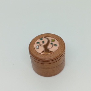 Életfa mintás fa ékszerdoboz gyűrűtartóval � eljegyzési ajándék - Meska.hu