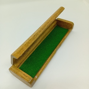 Tölgyfa tolltartó -virág tűzzománc betéttel  - otthon & életmód - papír, írószer - tolltartó & ceruzatekercs - Meska.hu