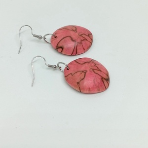 Nemesfa fülbevaló, Ékszer, Fülbevaló, Lógó fülbevaló, Famegmunkálás, MESKA