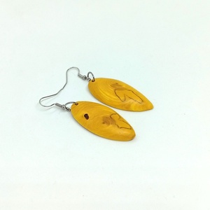 Nemesfa fülbevaló - ékszer - fülbevaló - lógó fülbevaló - Meska.hu