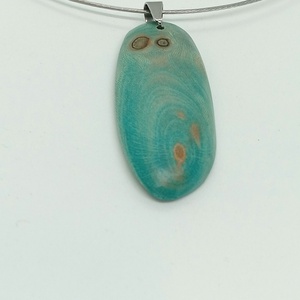 Nemesfa medál türkiz - ékszer - nyaklánc - medál - Meska.hu