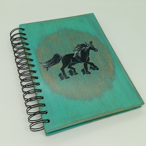 Lovas napló , Otthon & Életmód, Papír, írószer, Jegyzetfüzet & Napló, Famegmunkálás, MESKA