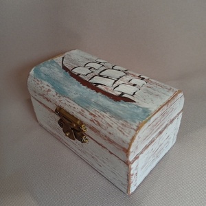 Hajós pici kincses doboz, Baba - mama, Babaszoba dekoráció, Gyerekszoba falmatrica, , MESKA