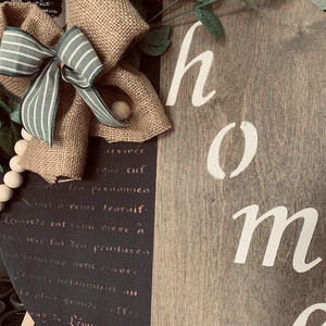 Home decor kopogtató - otthon & életmód - dekoráció - ajtó- és ablak dekoráció - ajtódísz & kopogtató - Meska.hu