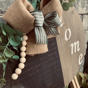 Home decor kopogtató - otthon & életmód - dekoráció - ajtó- és ablak dekoráció - ajtódísz & kopogtató - Meska.hu