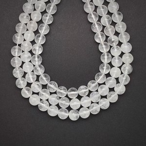 Hegyikristály natural AB 10mm  ékszerkészítő alapanyag (füzér), Kellékek & szerszámok, Ásvány alapanyag, Ásványfüzér, , MESKA