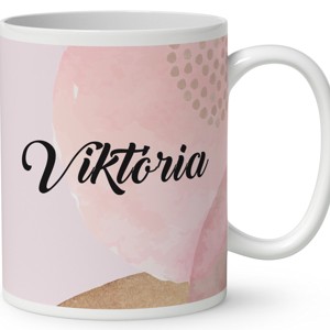 Kérd a Neveddel - Pacsis vörös cicus mintás bögre - otthon & életmód - konyhafelszerelés, tálalás - tálalás - bögre & csésze - Meska.hu