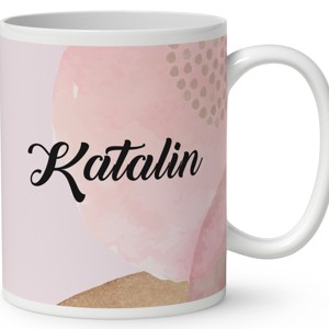 Kérd a Neveddel - Fehér hosszúszőrű cuki cicus mintás bögre - otthon & életmód - konyhafelszerelés, tálalás - tálalás - bögre & csésze - Meska.hu