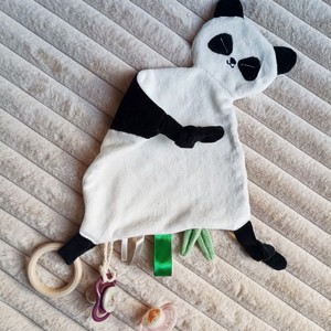 Panda szundikendő - Meska.hu