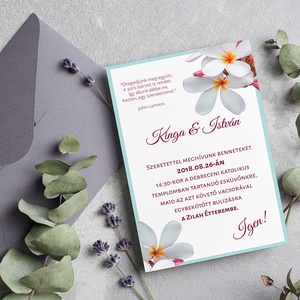Esküvői meghívó - Hannah, Esküvő, Meghívó & Kártya, Meghívó, Fotó, grafika, rajz, illusztráció, MESKA
