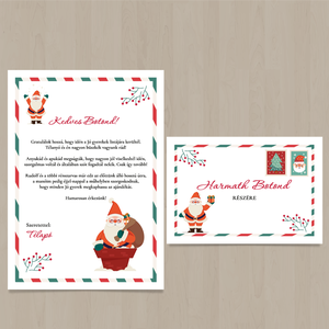 Télapó levél mikulás levél jóság oklevél névreszóló - karácsony - mikulás - mikulás ajándékok - Meska.hu