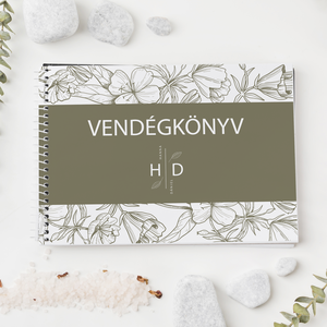 Esküvői vendégkönyv, Esküvő, Emlék & Ajándék, Vendégkönyv, Fotó, grafika, rajz, illusztráció, MESKA