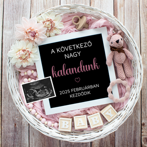 Baba bejelentő nyomtatott vagy digitális formában - Meska.hu