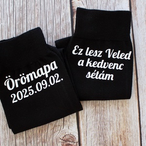 Örömapa zokni - Meska.hu