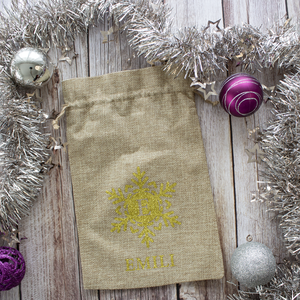 Névreszóló mikulás zsák - karácsony - mikulás - mikulás zsák - Meska.hu