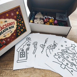 Karácsonyi kreatív box gyerekeknek - ünnepi alkotócsomag - diy (csináld magad) - egységcsomag - Meska.hu