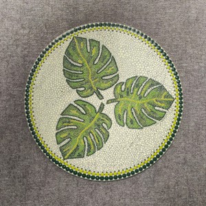 Pontozott levél - otthon & életmód - dekoráció - kép & falikép - táblakép - Meska.hu