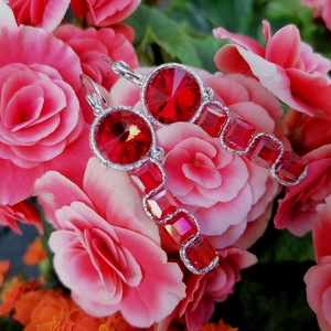 Rose fülbevaló - ékszer - fülbevaló - lógó fülbevaló - Meska.hu Rose fülbevaló - ékszer - fülbevaló - lógó fülbevaló - Meska.hu