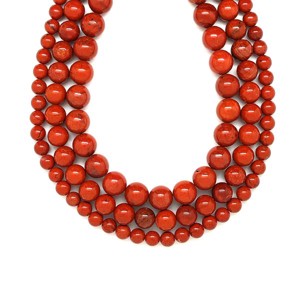 Jáspis vörös golyó 8mm  ékszerkészítő alapanyag (füzér), Kellékek & szerszámok, Ásvány alapanyag, Ásványfüzér, , MESKA
