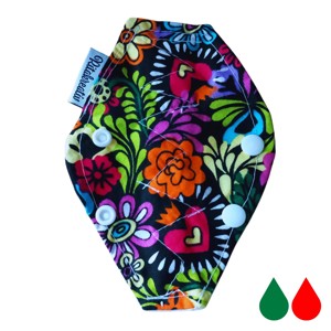 Virágoskert tanga mosható betét 18cm - tisztasági, Szépségápolás, Intim higiénia, Tisztasági betét, , MESKA
