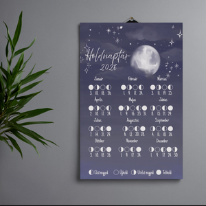 Holdnaptár 2026 Dark night - Meska.hu